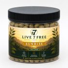 Live 7 Free Sunrise white vein whole leaf tablets, 720 count bulk jar